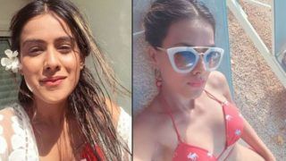 Second Sexiest Asian Woman Nia Sharma in Red Bikini Prove That She is the Hottest And Boldest Actress in Television Industry-See Pics