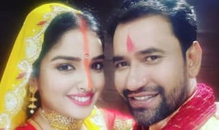 Amrapali Dubey -Dinesh Lal Yadav Wish Fans Happy Chhath Puja, Announce Next Film's Title