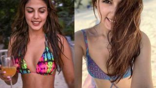 Half Girlfriend Actress Rhea Chakraborty Flaunts Her Sexy Body in Multi Colour Bikini, See Hot Pics From Maldives