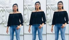Sapna Choudhary is Now Breaking The Internet by Flaunting Her Sexy Pose in Off-Shoulder Top (PIC)