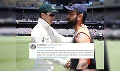 2nd Test: 'Weak Cat'? Kohli's Cold Reaction to Paine Following Perth Loss Draws Flak on Twitter | WATCH