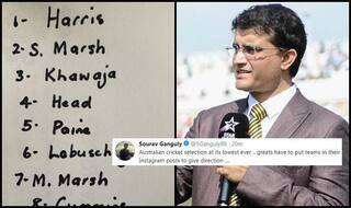 'Australian Cricket Selection at Its Lowest Ever', Feels Ganguly After Steve Waugh Picks His XI For Sydney Test