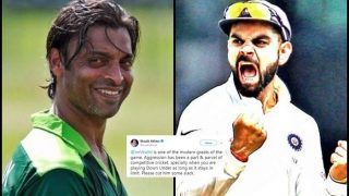 Australia vs India 3rd Test Melbourne: After Zaheer Khan, Darren Lehmann, Shoaib Akhtar Extends Support For Virat Kohli For Aggressive on-Field Behavior
