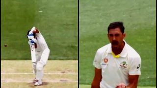 2nd Australia vs India Perth: Mitchell Starc Clean Bowled Murali Vijay For a Duck With a Jaffa | WATCH