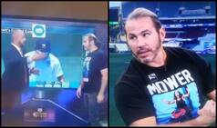 EPIC! Karthik Explains Cricket Rules to WWE Star Matt Hardy |  WATCH