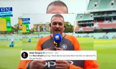 Shastri Becomes Butt of All Jokes For His Comments on Air | WATCH
