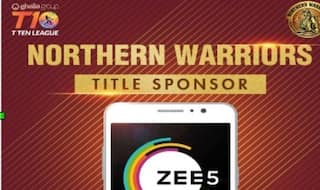ZEE5 Sponsored Team Northern Warriors Move Into The Finals of T10 Cricket League