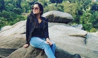 Amrapali Dubey Looks Drop-dead Gorgeous as She Enjoys The Beauty of Nature - See Pic