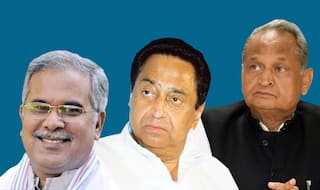 Kamal Nath, Ashok Gehlot, Bhupesh Baghel Frontrunner For CM Post in MP, Rajasthan, Chhattisgarh: Reports