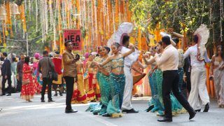 Isha Ambani-Anand Piramal Wedding: The Baraat Arrives Amidst Much Pop And Show Outside Antilia