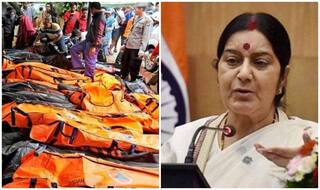 इंडोनेशिया में सुनामी से हुई तबाही पर भारत ने जताया दुख, सुषमा स्वराज ने कहा- 'हम आपके साथ हैं'