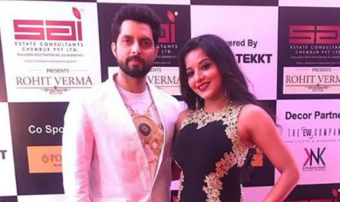 Bhojpuri Bomb And Nazar Fame Monalisa Looks Uber Hot in Black-Golden Gown as She Strikes a Pose With Vikrant Singh Rajput – See Pictures Bhojpuri Bomb And Nazar Fame Monalisa Looks Uber Hot in Black-Golden Gown as She Strikes a Pose With Vikrant Singh Rajput – See Pictures