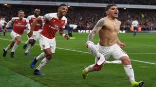 Premier League 2018-19: Pierre-Emerick Aubameyang Stars as Arsenal Thump Tottenham Hotspur 4-2 in North London Derby