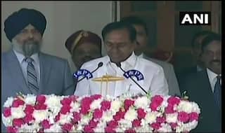 KCR Takes Oath as Telangana Chief Minister For Second Consecutive Term