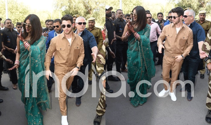 First Pics: Priyanka Chopra Looks Beautiful as Nayi Bahu After Her Wedding With Nick