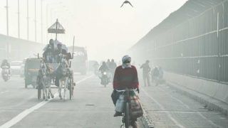 Delhi Wakes Up To A Foggy New Year Morning, Temperature Dips To 4 Deg C; Air Quality 'Very Poor'