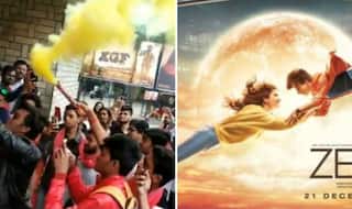 Viral Video: Crazy Fans Light-up Torch to Celebrate SRK's on-Screen Presence as Zero Release Today