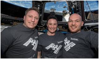 अंतराष्ट्रीय अंतरिक्ष स्टेशन में गुजारे 197 दिन, तीन अंतरिक्ष यात्रियों की सकुशल वापसी