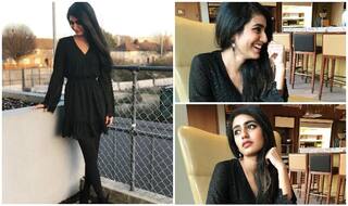 Priya Prakash Varrier   s Hot Pics in This Little Black Dress Will Make Your Day, See Here