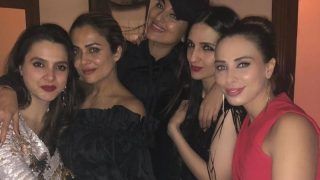 Salman Khan's Girlfriend Iulia Vantur Shares Pics From Christmas Party, Poses Alongside Sonakshi Sinha And Bobby Deol; Check Post