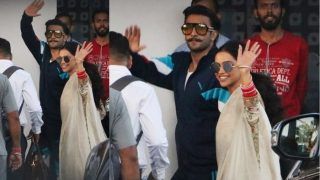 Isha Ambani - Anand Piramal Wedding: Newlyweds Deepika Padukone, Ranveer Singh Spotted at Mumbai Airport as They Head to Udaipur to Attend Ceremonies; See Pictures