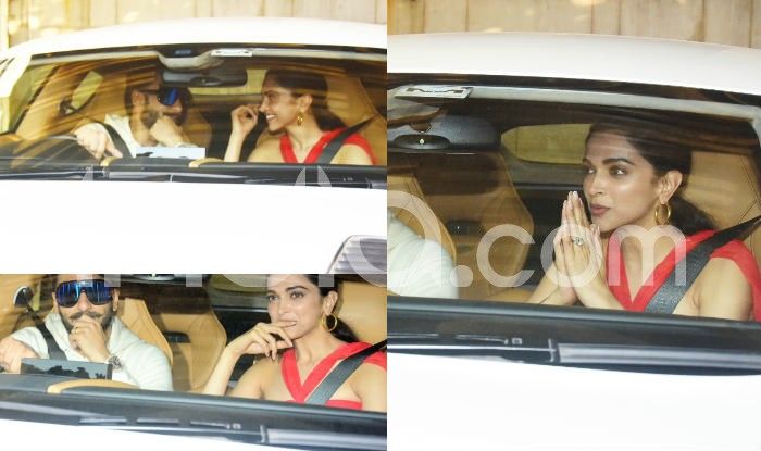 Ranveer Singh-Deepika Padukone Are All Smiles as They Arrive For Zoya Akhtar’s Christmas Party, See Photos Ranveer Singh-Deepika Padukone Are All Smiles as They Arrive For Zoya Akhtar’s Christmas Party, See Photos