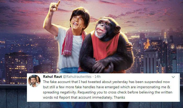 Zero: Twitter Suspends Fake Accounts Trying to Pan Down The Big Shah Rukh Khan Film, Some Even Leak Scenes Zero: Twitter Suspends Fake Accounts Trying to Pan Down The Big Shah Rukh Khan Film, Some Even Leak Scenes