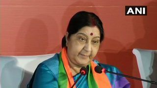 Sushma Swaraj Delivers Prompt Reply to Netizen Who Calls Her 'More Humorous Than Rahul Gandhi'