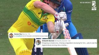 India vs Australia 3rd ODI: After Adelaide High, MS Dhoni Gets Bashed For Ordinary Level Wickeketkeeping in Melbourne; Twitter Slams Former India Captain India vs Australia 3rd ODI: After Adelaide High, MS Dhoni Gets Bashed For Ordinary Level Wickeketkeeping in Melbourne; Twitter Slams Former India Captain