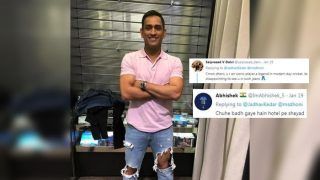 Kedar Jadhav Posts MS Dhoni's Picture in Ripped Jeans Ahead of New Zealand Tour, Twitterati Trolls Former India Captain| PIC