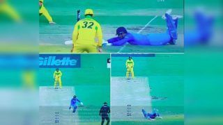 1st ODI Sydney: MS Dhoni Pinches a Quick Single With Rohit Sharma, Twitter Applauds 37-Year-Old For Commitment | WATCH 1st ODI Sydney: MS Dhoni Pinches a Quick Single With Rohit Sharma, Twitter Applauds 37-Year-Old For Commitment | WATCH