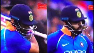 3rd ODI India vs Australia Melbourne: Virat Kohli Livid With Himself, After Jhye Richardson Gets Rid of India Captain | WATCH VIDEO