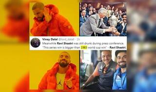 'Don't Compare'! Twitterverse Rips Apart Shastri For Comparing 1983 WC Win to Australia Test Series Win