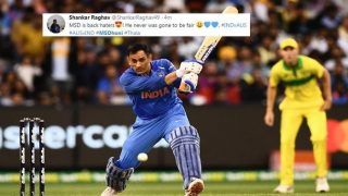 3rd ODI India vs Australia: MS Dhoni Sets Twitter on Fire With His Match-Winning Knock at Melbourne
