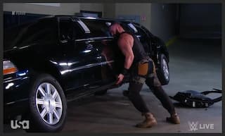 Strowman Faces Fine After Destroying McMahon's Car, Loses Title Match Opportunity Against Lesnar | Video