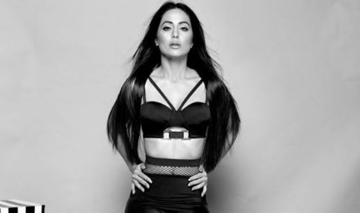 Television Sizzler Hina Khan Looks Scorching Hot in Black Separates as She Flaunts Her Washboard Abs in Monochrome Picture Television Sizzler Hina Khan Looks Scorching Hot in Black Separates as She Flaunts Her Washboard Abs in Monochrome Picture