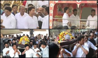Tearful Tendulkar Attends Coach Achrekar's Cremation Ceremony