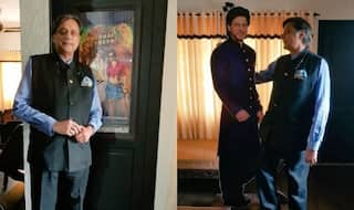 Shashi Tharoor Left Amazed With Suite Converted Into 'Shrine' For SRK And You Will be Too!