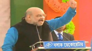 Amit Shah Launches All-Out Offensive Attack on Mamata Banerjee, Accuses TMC of Killing People in Name of Politics