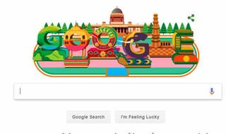 गूगल ने भी मनाया 70वां गणतंत्र दिवस, डूडल में दिखाया भारत के रंग