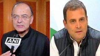 Jaitley Hits Back at Rahul For Attacking PM Modi Over Rafale, Claims Current Price 9% Cheaper Than UPA Deal