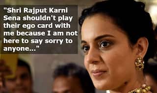 Kangana Ranaut vs Karni Sena: Actress Refuses to Apologise to Outfit, Read Deets