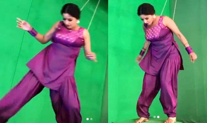 Bhojpuri Hot Actress Monalisa Learns to Jump And Polish Action Technique For Her Role, Posts Inspiring Clip Bhojpuri Hot Actress Monalisa Learns to Jump And Polish Action Technique For Her Role, Posts Inspiring Clip