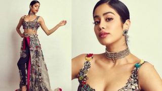 Janhvi Kapoor  Looks Ethereal in a Tribal Inspired Outfit by Anamika Khanna, See Pictures
