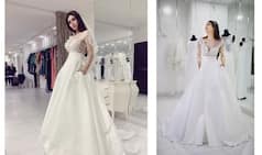 In Pics: Mouni Roy's White Wedding Gown Look Will Leave You Spellbound