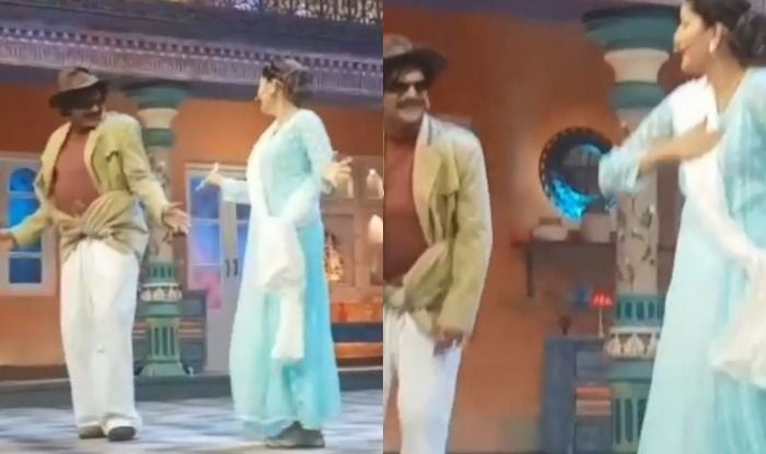 Haryanvi Hotness Sapna Choudhary Dances With Sunil Grover to Teri Aakhya ka yo Kajal on The Sets of Latter’s Show, Watch Video Haryanvi Hotness Sapna Choudhary Dances With Sunil Grover to Teri Aakhya ka yo Kajal on The Sets of Latter’s Show, Watch Video