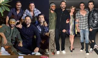 Singham, Simmba And Sooryavanshi: Rohit Poses With His Heroes During The Success Party, See Pics