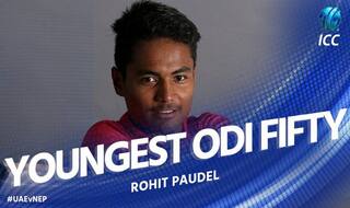 नेपाल के रोहित पौडेल ने तोड़ा शाहिद अफरीदी का रिकॉर्ड, सबसे कम उम्र में लगाया ODI में अर्धशतक