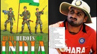 Pulwama Attacks: Harbhajan Singh's Insta Post by School Student Post Death of CRPF Jawans Will Bring You to Tears | SEE POST