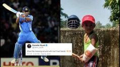 Dhoni in The Making! Cricketers Can't Stop Raving About 4-Year-Old Girl | WATCH Dhoni in The Making! Cricketers Can't Stop Raving About 4-Year-Old Girl | WATCH